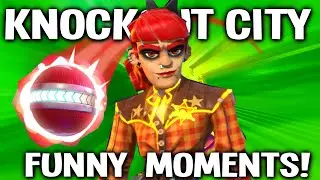 The Most Chaotic Dodgeball Game EVER! | Knockout City Funny Moments!