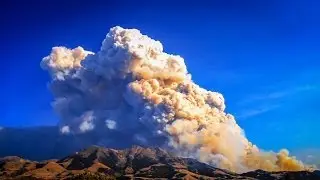 Ember - Yellowstone National Park Forest Fire - Time Lapse