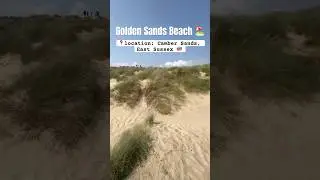 Golden Beach Near London- Camber Sands! 🏖️ #beach #shorts #beachvibes