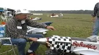 Drake Edwards Flying Precision Eagle Inline 3 Cylinder P-51 at Elm City 05 2003