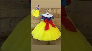 ❤️Snow White baby dress costume ❤️www.bubblesbabyclothing.com