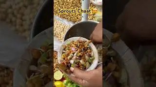 Must Try ❤️ Healthy Sprouts Chaat 👌 #shorts #viral #trending #shortvideo #healthy #youtubeshorts #yt