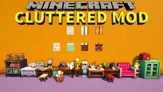 CLUTTERED MOD - EL MEJOR MOD DE DECORACI&Oacute;N DE MINECRAFT!! - MINECRAFT REVIEW MOD 1.20.1