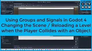 Using Groups and Signals in Godot 4: Changing / Reloading the Scene