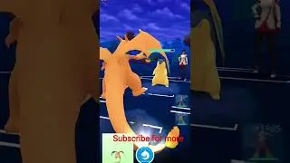 Pokemon go battle with Charizard #yoshohai #pokemongo #pokemon #garenafreefire #algorithm #gaming