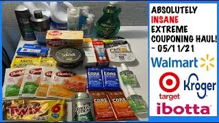 ABSOLUTELY INSANE EXTREME COUPONING HAUL! ~ WALMART/TARGET/KROGER