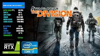 Tom Clancy's The Division | RTX 2060 6GB + i7-6700 + 16GB RAM