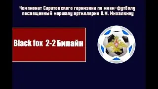 Билайн  - Black Fox 2:2 (1:2)