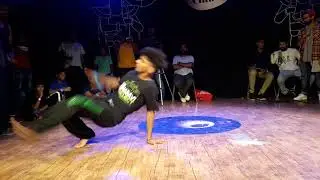 BBOY VIKRAM(DHARAVI PROJECT) VS BBOY MANEATER( ROC FRESH)|TOP-16|MONSTER BATTLES 2018| WINNER-VIKRAM