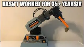 Fixed! Broken Vintage Tandy Radio Shack Armatron update!