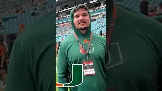EXTENDED STAY for the No. 1 Recruit in the Country! 🙌🟠 #miamihurricanes #miami
