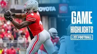 Purdue против Ohio State | ГЛАВНЫЕ МОМЕНТЫ | Футбол Big Ten | 9 ноября 2024 года