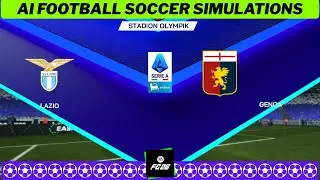 LAZIO vs GENOA ⚽ Serie A 2025/26 Matchday 23 🟩 EA FC 26 Simulation