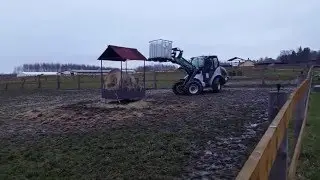 Kramer KL35 pokaz zwrotności ładowarki