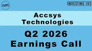 Accsys Technologies Q2 2026 Earnings Call