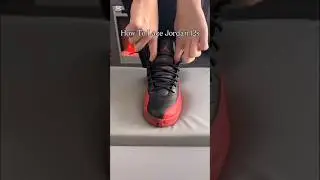 How to lace Jordan 12 (Best Way) #lace #tutorial