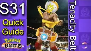 S31 TENACITY BELT QUICK GUIDE