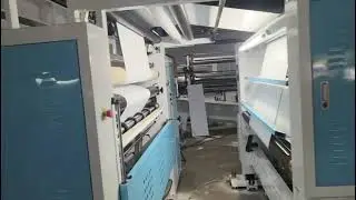 High-Speed Craft Paper Slitting and Rewinding Machine