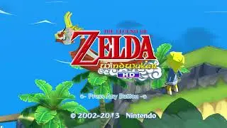 Stained Glass Chamber and Intro - The Legend of Zelda: The Wind Waker HD | No Commentary 4K60