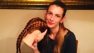 Dos trenzas de raíz a los lados a otra persona