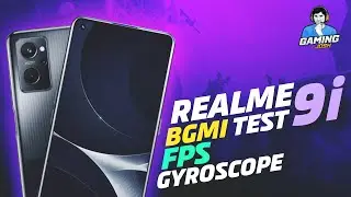Realme 9i BGMI FPS Test | Snapdragon 680 Gaming + Gyroscope Test | Gaming Josh