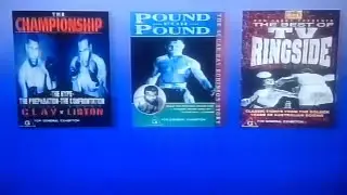 VHS promo Australian Sports Video Boxing Range 1992