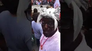 Troublesome at the parade #FreeGates