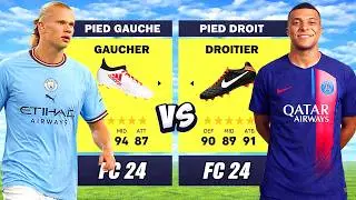 DROITIER vs. GAUCHER... sur FC24 ! 👟 (&Eacute;norme surprise des Droitier)