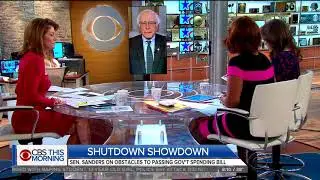Bernie Sanders Struggles When Confronted With His Shutdown Hypocrisy