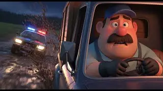 Funny Police Chase on the Farm 🚓🐷 | Silly Cartoon Story for Kids