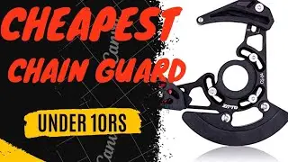How to make `chainguard` at home / For MTB and cycle #cycle #Tutorial #modified #fatbikestunt