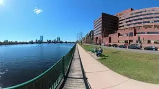 [5K] 360&deg; Boston Massachusetts Travel - VR Walking Tour 2022: Boston Harbor, Athen&aelig;um, Freedom Trail
