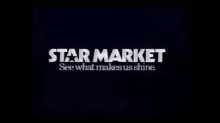 Star Market (New England) commercial, October 1989