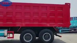 red howo dump truck 6x4#factory #trucking #howo