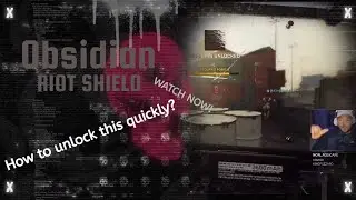 I UNLOCKED THE OBSIDIAN RIOT SHIELD.. and i did it pretty quick