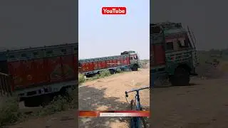164 | Tata 12-wheeler dala-body truck climbing uphill | Tata 3118 Truck