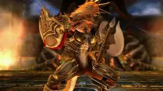 Soulcalibur IV Story Mode - Lizardman / Aeon Calcos {Costume 2} (Eng. Ver)