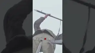 Finnish soldiers hit the enemy's vital parts. Trench warfare. 
