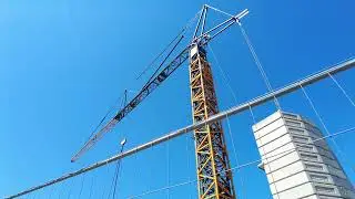 Liebherr 125 K Fast Erecting Crane, L&rsquo;estacade, 29680 Roscoff, Brittany, France 30th April 2025