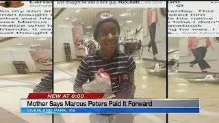 Mother says Chiefs' Marcus Peters bought shoes for her son at Oak Park Mall