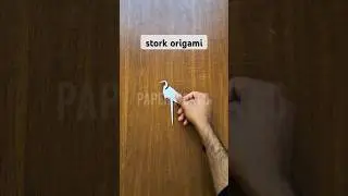 Easy origami stork making  #origami #paper #papercrafts #shortvideo #easyorigami #short