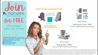🌸🌺🌷Join Norwex for FREE in March 2024!!🌷🌺🌸