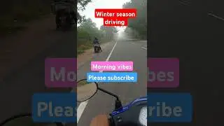 winter season driving #love #funny #care