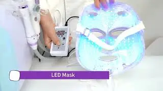 How to Use the LED Light Therapy Mask with the 7 in 1 Hydradermabrasion Machine