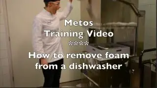 Training video  How to remove foam from a dishwasher HD