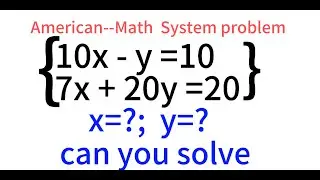 American Math System problem #mathematics