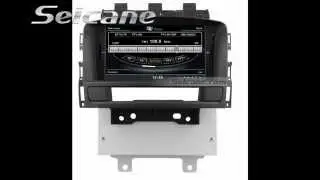 Big Screen 2010 2011 2012 2013 Opel Astra Double Din CD Radio DVD Player Support 3D Navigation USB W