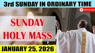 Catholic Mass Today | Daily TV Mass, Sunday January 25, 2026