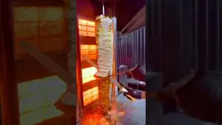 chicken shawarma cutting ⚔️#food #chikken #shawarma #chickenshawarma #chef