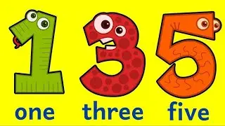 1 to 20 counting || 1 to 20 number name || colour name for kids ||